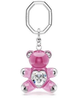 Swarovski Teddy Schlüsselanhänger - Pink