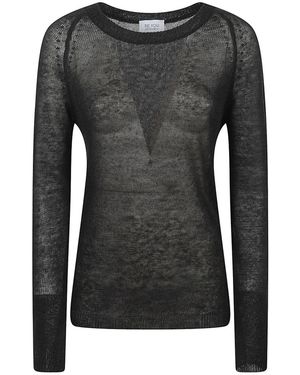 Be You Truien & Vesten ,Zwart ,Round Neck Xenia - Grijs