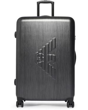 Emporio Armani Large Suitcases - Gris