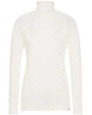 Kiton Kaschmir polo-neck pullover - Weiß