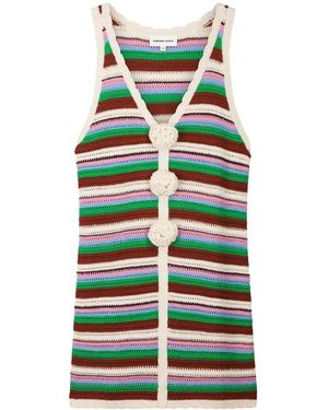 FABIENNE CHAPOT Kleedjes ,Veelkleurig ,Katoen Paulina Dress - Groen