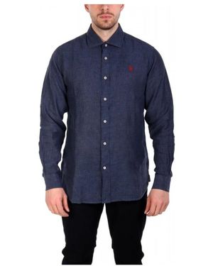 U.S. POLO ASSN. Casual Shirts - Blue