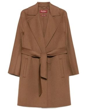 Max Mara Belted Coats - Bruin