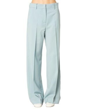Weekend by Maxmara Broeken ,Blauw ,Wol Visivo Palazzo Broek
