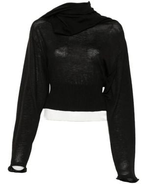 Rick Owens Turtlenecks - Negro