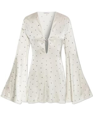 Oséree Crystal Dress - Wit