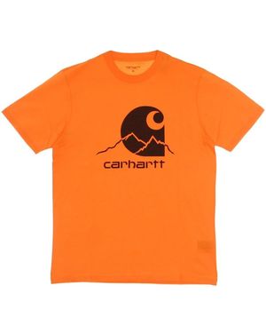 Carhartt Clockwork Outdoor T-Shirt - Orange