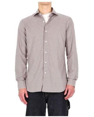Barba Napoli Casual Shirts - Purple