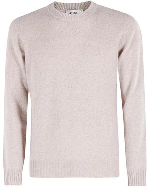 Altea Maglia Girocollo Cashmere - Pink