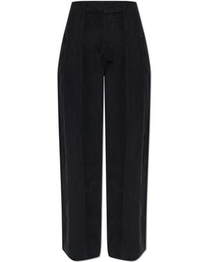 AllSaints Wide Trousers - Negro