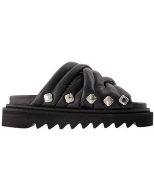 Toga Sliders - Black