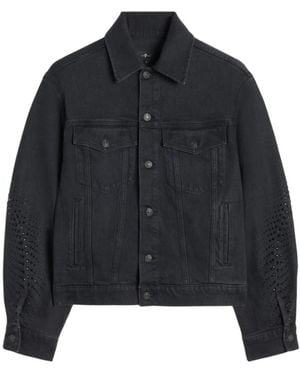 7 For All Mankind Denim Jackets - Negro