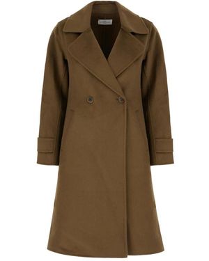 The Dynamis Studio Savile Coat - Bruin