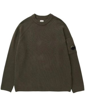 C.P. Company Round-Neck Knitwear - Verde