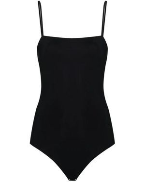 Jil Sander Tops ,Zwart ,Polyester Slimming Body Straps