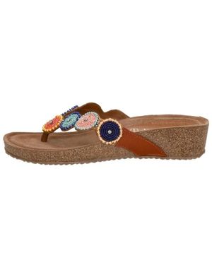 Lazamani Flip Flops - Marron