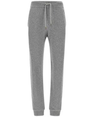 Balmain Broeken ,Grijs ,Kasjmier Sportieve Broek