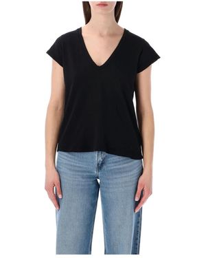 James Perse Tops ,Zwart ,T-Shirts