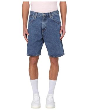 Edwin Denim Shorts - Blue