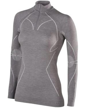 FALKE Long Sleeve Training Tops - Grijs