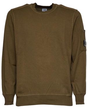 C.P. Company Round-Neck Knitwear - Green