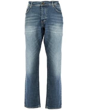 Gas Straight Jeans - Blu