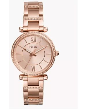 Fossil Carlie Uhr - Pink