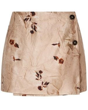 Silvian Heach Short Skirts - Neutro
