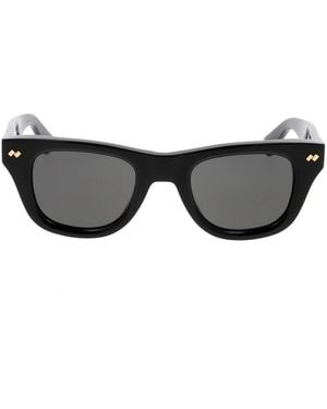 Bottega Veneta Neue Klassische Quadratische Sonnenbrille 48Mm - Schwarz