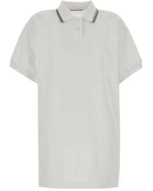 T By Alexander Wang Short Dresses - White