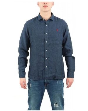 U.S. POLO ASSN. Casual Shirts - Blue