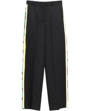 Loewe Broeken ,Zwart ,Wol Wollen Broek