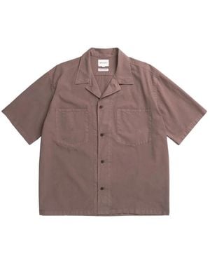 Norse Projects Short Sleeve Shirts - Brown