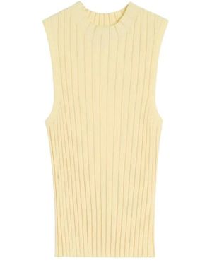 Weekend by Maxmara Sleeveless Tops - Natural
