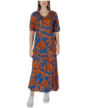 B.Young Maxi Dresses - Rojo