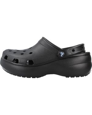 Crocs™ Klassieke Platform Klompen - Zwart