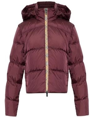Burberry Winter Jackets - Rojo