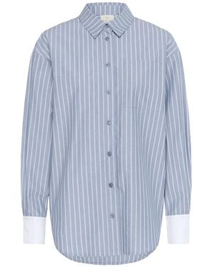 Kaffe Shirts - Blauw