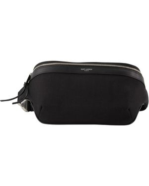 Saint Laurent Nylon Heuptas Voor Mannen - Zwart