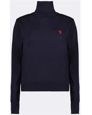 Ami Paris Turtlenecks - Azul