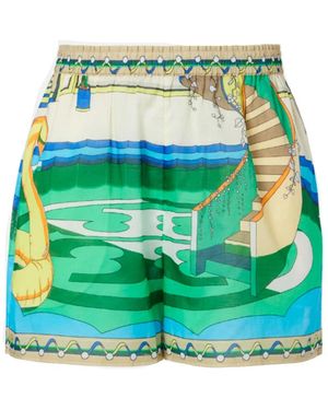 Tory Burch Short Shorts - Verde
