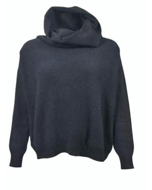 D.exterior Kaschmir-Mischpullover - Blau