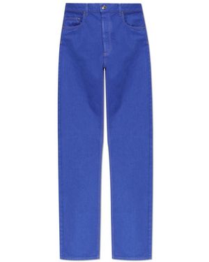 Versace Jeans ,Blauw ,Katoen Straight-Leg Jeans