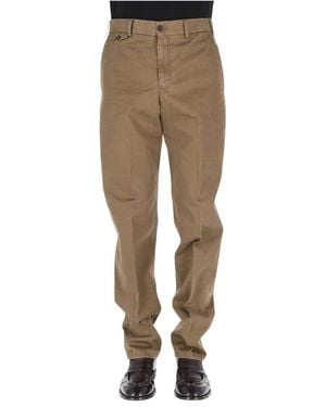 PT Torino Broeken ,Bruin ,Katoen Hamptons Chino - Naturel