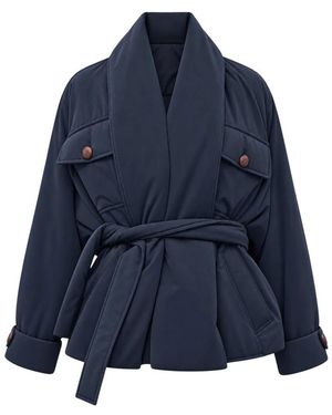 Tela Gewatteerd Jack - Blauw