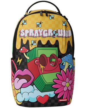 Sprayground Trippy Money Boy - Zwart