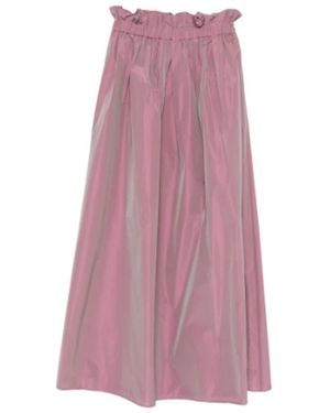 Herno Maxi Skirts - Morado