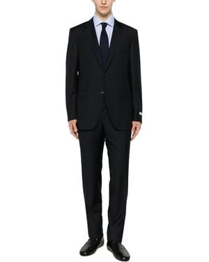 Canali Kostuums ,Blauw ,Bf 00282 12280/20 303 Suit - Zwart