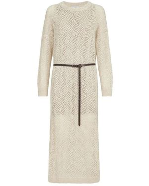 Brunello Cucinelli Maxi Kleider - Natur