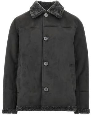 Herno Faux Fur & Shearling Jackets - Nero